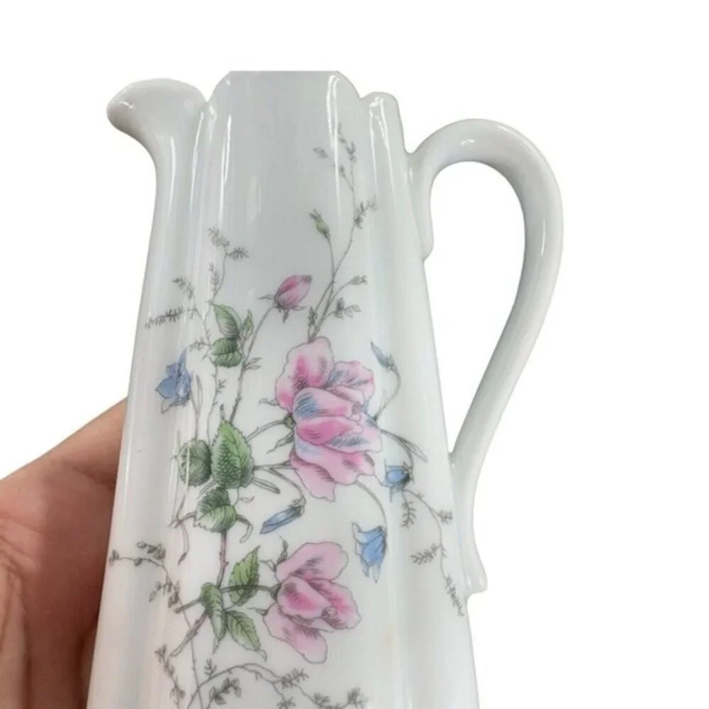 Vintage Limoges Haviland‎ Fine Porcelain Ceramic Pitcher Creamer Made In France